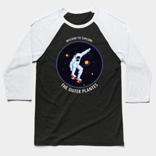 Space skate Baseball T-Shirt